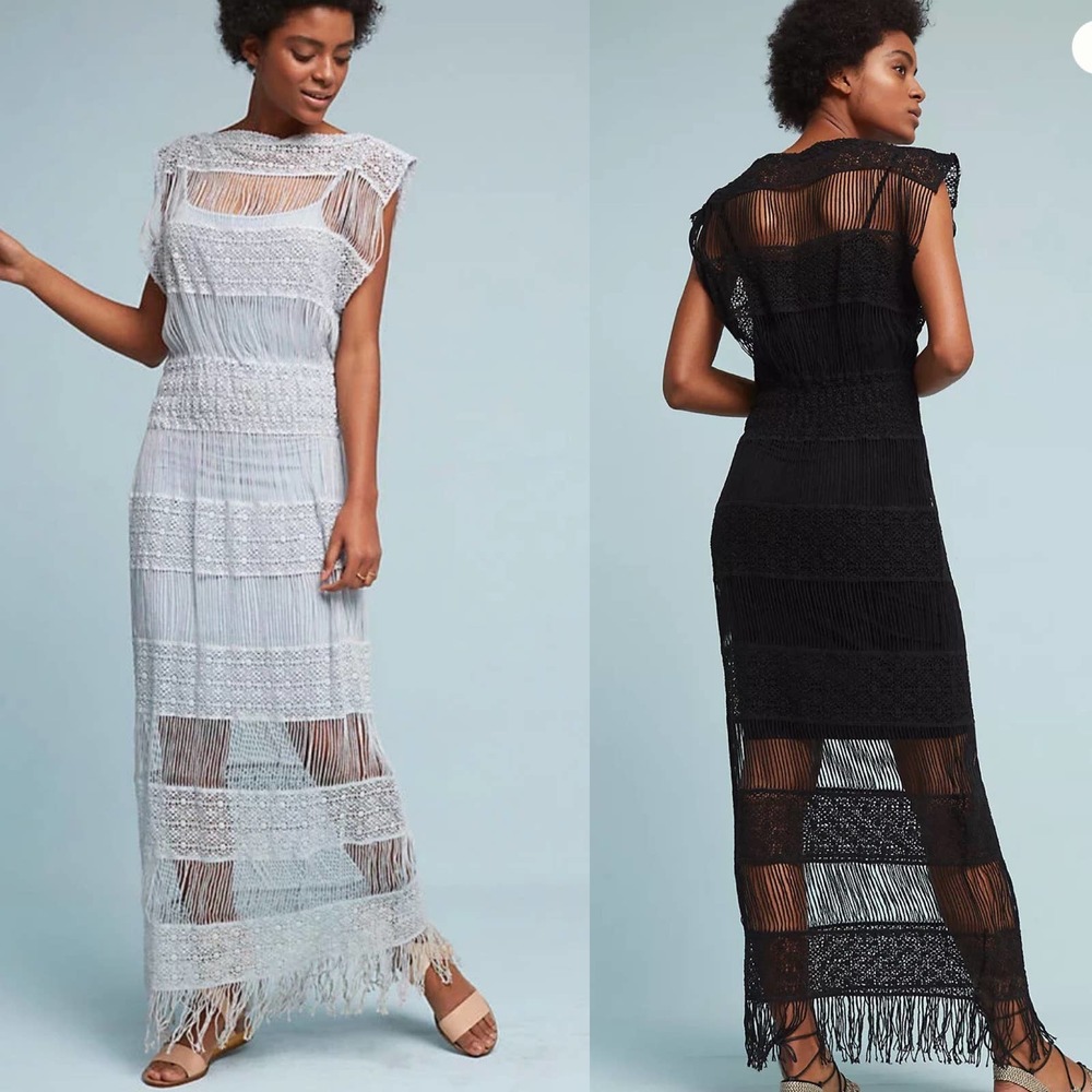Anthropologie Callahan Amelia crocheted dress